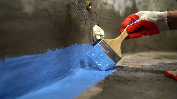 SJ Waterproofing Pros commercial waterproofing team near Vincentown, NJ